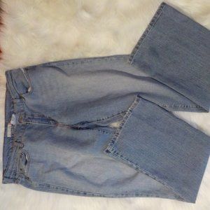 LEVIS WOMENS 515 LIGHT BLUE JEANS SZ 14 LONG